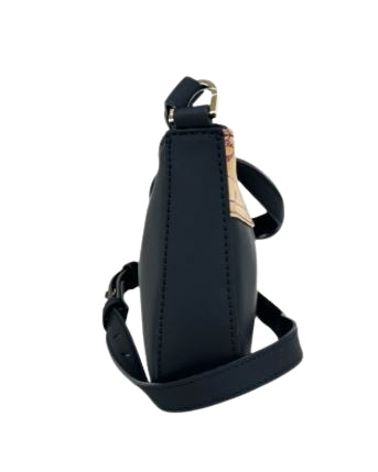 Alviero Martini 1A Classe Tracolla Mirage Gommato LM PO68 9636 Col 0001 Nero